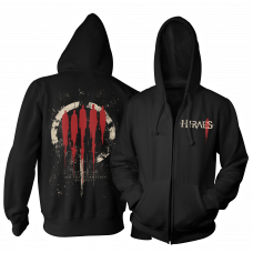Hooded Zipper We Owe No One Hooded Zipper We Owe No One